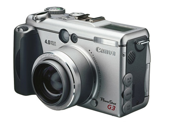 Canon PowerShot G3 - 4 megapixel camera