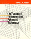 Book cover: On Macintosh Programming