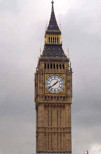 Big Ben was larger than I expected.