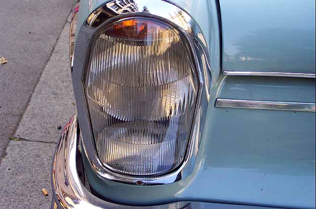 Mercedes-Benz European headlights.