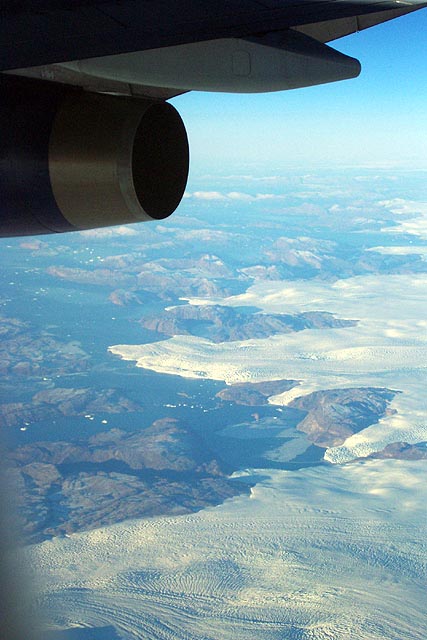 The west coast of Greenland.