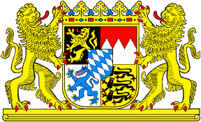 This is the Bavaria coat of arms.  Click here to start the trip to Germany!