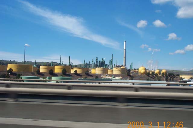 Benecia oil refinery